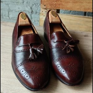 Brown Leather Dress Shoes Vintage 9.5